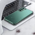 KIOMY Samsung Galaxy S22 5G Case, Shockproof Bumper Protective Cover with Airbags Corners Hybrid Design (Clear)