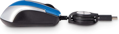 Verbatim USB-C Mini Optical Travel Mouse - Blue (70237)