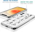 ZHEGAILIAN iPhone 15 Plus Case - Clear Dancing Skulls, Slim Flexible TPU Rubber, Protective Case for Women & Girls.