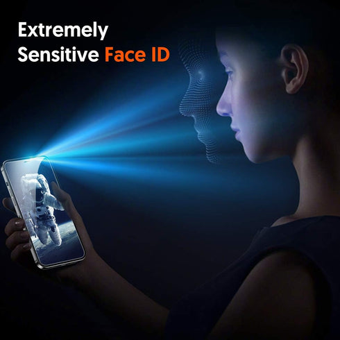 Fotbor iPhone 12 Pro Privacy Screen Protector - 2X Anti-Spy, Shatterproof, Full Coverage 9H Tempered Glass for iPhone