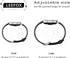 LEEFOX Compatible Blaze Bands with Frame, Sport Silicone Replacement Strap for Blaze Smart Fitness Watch - 10Pack