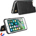 Cavor Wallet Case for iPhone 6/6s/7/8/SE 2022/SE 2020, PU Leather Flip with Card Holder & Lanyard