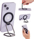 Magnetic Phone Ring Holder for MagSafe, Adjustable Kickstand for iPhone 15/14/13/12 Series, Removable for Charging