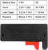 2 Pack BT-168 Universal Battery Tester, Small Household Battery Tester for AAA AA C D 9V 1.5V Button Battery