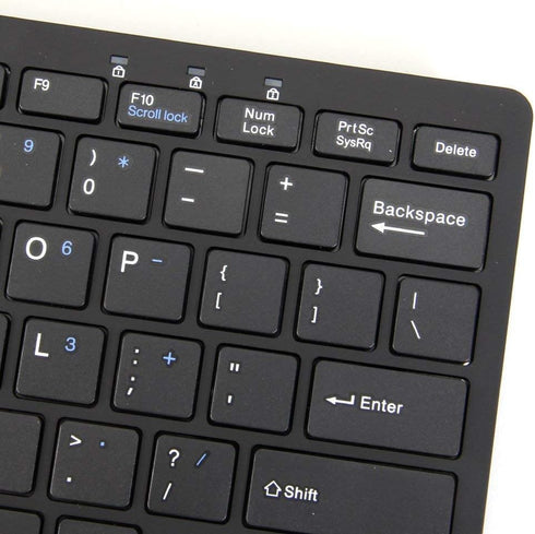 Ultra Thin Wired USB Mini PC Keyboard for Apple Mac, Laptop, Notebooks