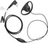 CLS1110 D Shape Earpiece Surveillance Headset with Mic for Motorola Two Way Radio RMM2050 XU2600 CLS1410