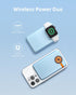 Magnetic Power Bank 4-in-1 Wireless Charger 10000mAh, Slim 20W USB-C Fast Charging Battery Pack for iPhone 15/14/13/12,