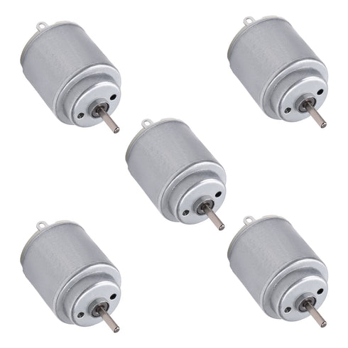 XYRSTOLR 5Pack 1-6V 140 DC Motor Electric Motor Motor Mini Micro Motor for RC Boat Airplane Toys Model DIY Hobby