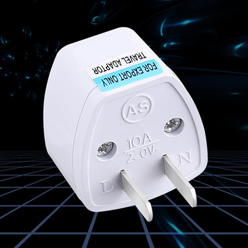 ANRANK 2 Pack UAE25010AK High Performance Universal UK/EU/AU to US Adapter Travel Power Plug Converters
