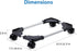 LABOBOLE Computer Tower Stand - Adjustable PC Stand for Most Desktop Towers - Elevate and Organize Your Desktop