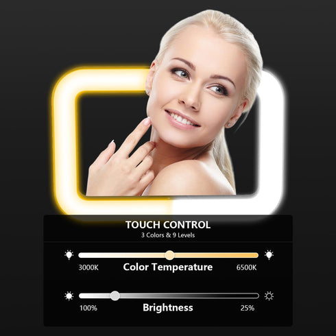 PIOENIMAGE Dimmable Selfie Ring Light with Stand, Tripod with LED Lights, Extendable Ring Light Tripod for Photography