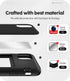GOOSPERY Magnetic Door Bumper for iPhone 11, Protective Dual Layer Wallet Case with Card Holder - Black