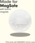 Sonix Magnetic Phone Grip, Removable Silicone Ring Loop Holder | Compatible with MagSafe | White Pearl Tort