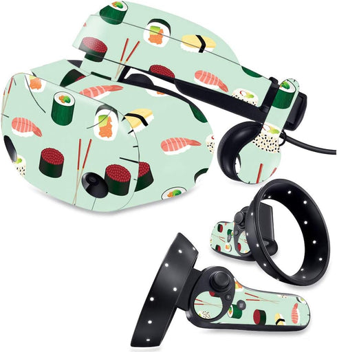 MightySkins Skin for Samsung Odyssey Plus VR - Sushi | Durable, Protective Vinyl Decal Wrap Cover, Easy to Apply &