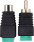 11Pair RCA Plugs Cable Audio Adapter Screws Phono RCA Male Female Plug to AV Screw Terminal Audio Video Connector Adapter Wire RCA Adapte for Speaker Wire Connectors Screws Adapter by FBHDZVV