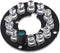 uxcell CCTV CCD Camera - 12 LED Lamp IR Infrared Board Plate