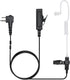 Motorola CP200 CP200D Earpiece for BPR40, CP100D, CP185, RDM2070D Two Way Radio Headset, Police Surveillance Kit.