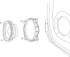 RED WOLF 6X9 Inch Speaker Adapter with Wiring Harness for 2004 Up Toyota 4Runner, Camry, Highlander, Lexus CT GX LS