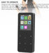 ASHATA MP3 1.8 Inch MP3 8H MP3 (4GB) Player with TFT Touch Screen, Lossless Sound Player, HiFi Music Player Electronic