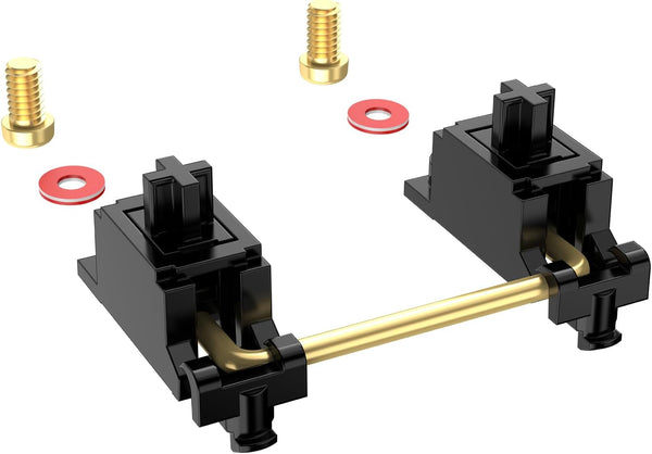 Stabilizer V2, Screw in Stabilizers with 2u 6.25u 7u Wires, PCB Mount Keyboard Stabilizers for Mechanical Keyboards (V2