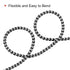 MECCANIXITY Aux Cable 3.5mm Male to Male Nylon Braided 3Ft Hi-Fi Stereo Sound Auxiliary Cord Silver