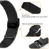 FitTurn Slim Mesh Stainless Steel Quick Release Compatible with Cubitt Aura Pro Smartwatch/Fitness Tracker, Replacement Wristband Sports Straps Bracelet Adjustable Watch Band Women Men Strap with