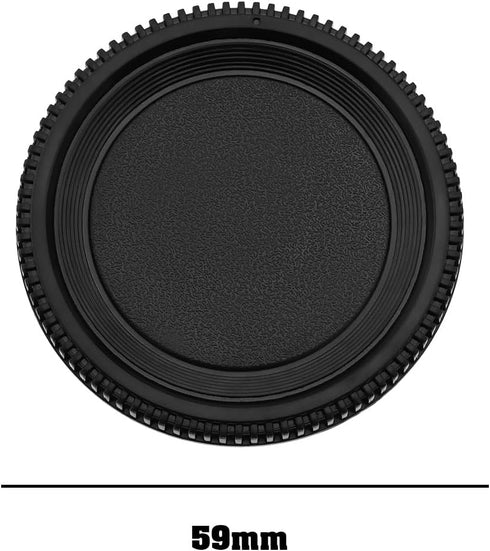 2pcs Camera Body Cap Replacement for Nikon F Lens Mount Cameras F3 FM2 F4 D6200 D5600 Df D3 D600 D810