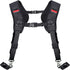 ztowoto Double Shoulder Camera Strap Harness, Quick Release Adjustable Dual Camera Tether Strap for DSLR SLR