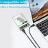Micro USB 3.0 Cable (2 Pack) - 1ft USB 3.0 A to Micro B, compatible with Seagate, WD My Passport, and cameras.