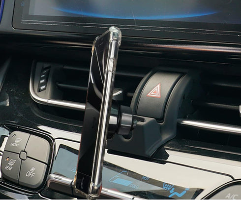Toyota C-HR Car Phone Holder, Magnetic Mount, Compatible with iPhone, Samsung, HTC One, 1.69 in Wide, No Tools Needed
