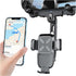 Car Rear View Mirror Phone Holder, 360° Rotatable & Retractable Auto Clip Mobile Mount, Universal for All Phones