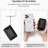 Sinjimoru Magnetic Wallet for iPhone, Magnetic Card Holder for MagSafe Wallet with Phone Grip