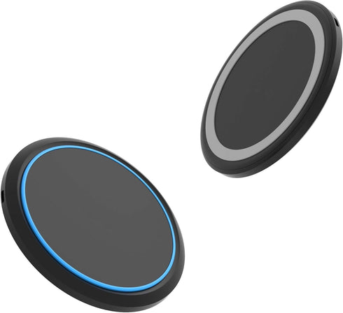 BoxWave Charger Compatible with Unihertz Titan - SwiftCharge PowerDisc Wireless Charger (15W) with Wireless Chargers
