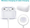 Wireless Charging Case for AirPods Pro 1st & 2nd Generation, Charger Replacement Cases with Bluetooth Pairing