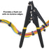 FTVOGUE Nylon Cable Tie Tension Plastic Zip Tie Fastening and Cutting Tool in Black