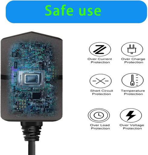 6V 1A Power Supply Adapter, 100V-240V AC Power Adapter Wall Charger for Arm Blood Pressure, Sewing Machine, and More
