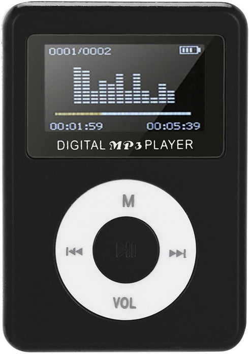 Generic Mp3 Mp3 32gb Commuting Portable Players with USB Cable, Mini Player with Memory SD Card, Digital Music Player