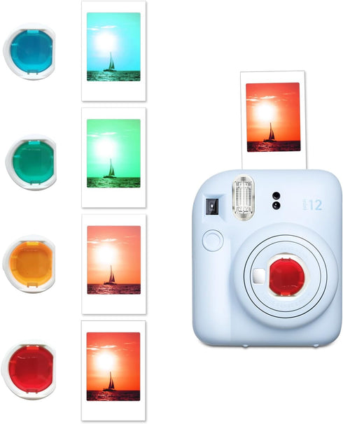 Leebotree Instant Mini 12 Camera Accessories - Compatible with Fujifilm Instax Mini 12, Includes Case, Album, and
