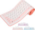 103 Keys Foldable Silicone Keyboard, Wired USB Silent Waterproof Rollup Keyboard for PC Laptops