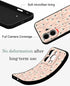 Shijh Tec 15, Silicone Phone Case for iPhone White Plants Wildflowers Salmon Beige Scratchproof Phone Case Silicone