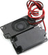 Heyiarbeit 4Ohm 3W Internal Magnet Speaker - 2Pcs Mini Loudspeaker with Wire and 4 Pin Terminal for DIY