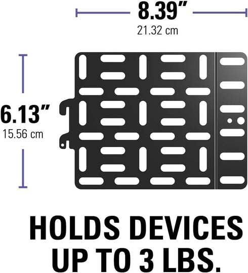 Sanus SASP1-B1 Streaming Media Player Mounting Bracket Hides Most Small Devices Up to 3 lbs. Behind Your TV - Apple TV