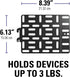 Sanus SASP1-B1 Streaming Media Player Mounting Bracket Hides Most Small Devices Up to 3 lbs. Behind Your TV - Apple TV