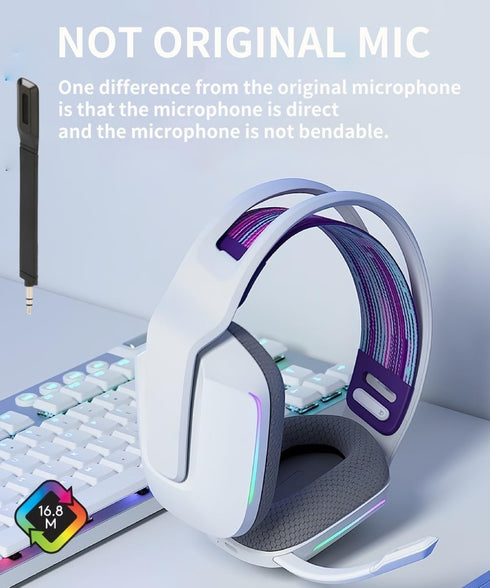 Cuifati Replacement Microphone for Logitech G733 Headset, Clear Noise Reduction