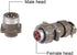 uxcell Aviation Connector, 20mm 4P 25A 250V P20-4 Waterproof Male Wire Panel Connector
