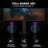 Smalody Computer Speakers for Desktop Gaming Monitor, RGB Lights, 2 in-1 Bluetooth Soundbar, USB Powered