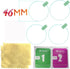 OCTelect Smart Watch Screen Protector for 33mm/34mm/35mm/36mm/37mm/38mm Round Smart Watches