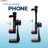 Action Pro 360 1/4 inch Phone Holder/Vertical and Horizontal Tripod Mount Adapter Rotatable Bracket with Screw