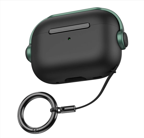Compatible with Apple AirPods Pro 2 Case, Wireless Bluetooth Earphones, Shockproof Accessories Smooth Soft Protective
