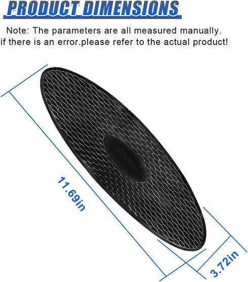 Deaelf (2PCS) Car Dashboard Non-Slip Mat, Anti Slide Sticky Dash Pad, Multifunctional Vehicle Strong Gripping Pads